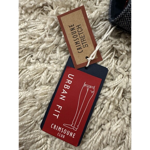 NWT Crimsoune Club Blue Grey Urban Fit Slim Dress Pants Men’s Size 30 X 32 - Picture 6 of 9